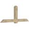Ekena Millwork Eugene Rough Sawn Timber Gable Bracket, Douglas Fir, 84"W x 35"H x 6"D x 6"F, 10/12 Pitch GBW084X35X0606EUG00RDF - alternate 5